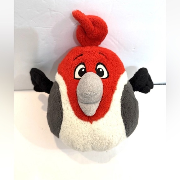 Angry Birds Rio 10" Pedro Cardinal Stuffed Plush No Sound 2011 - Picture 1 of 4